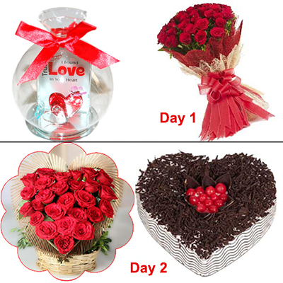 "True Love ( Multi Day Hamper) - Click here to View more details about this Product